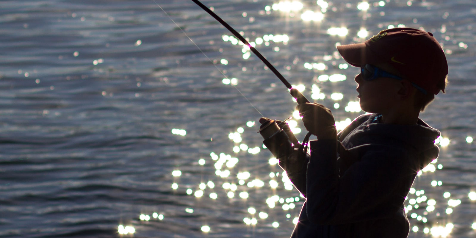 fishing with kids