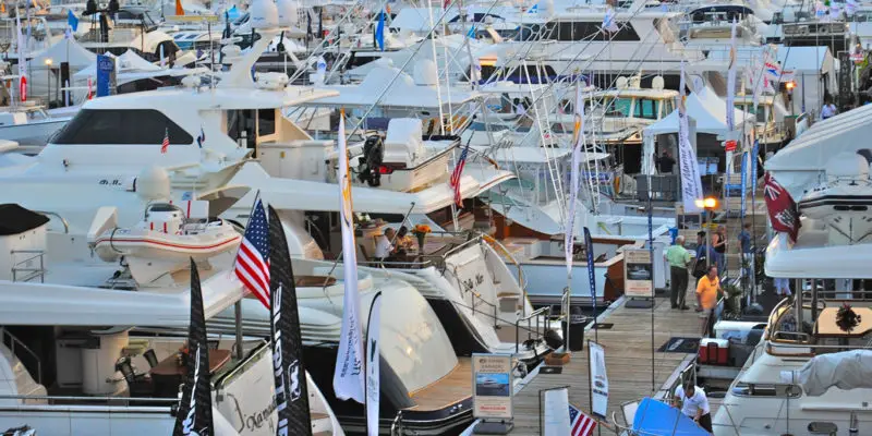 buying boats at a boat show