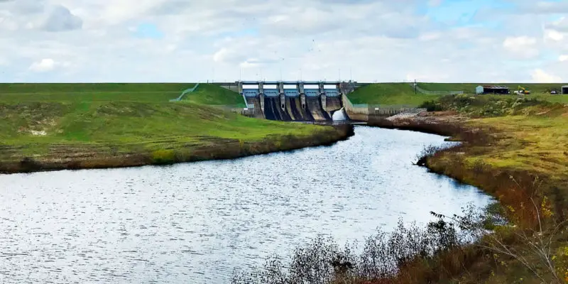 can you fish below a dam