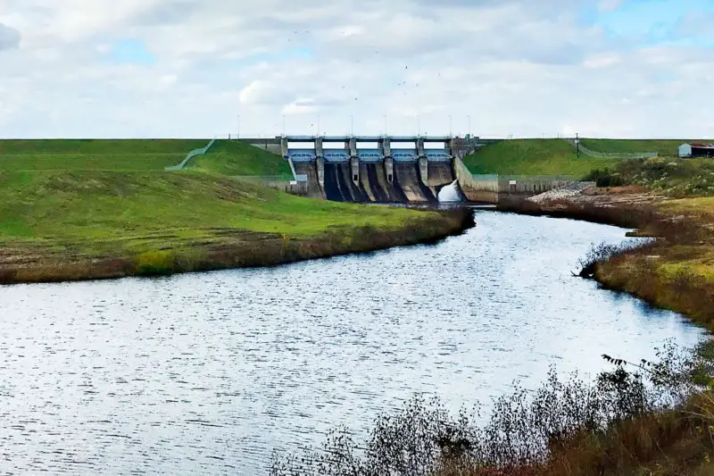 can you fish below a dam