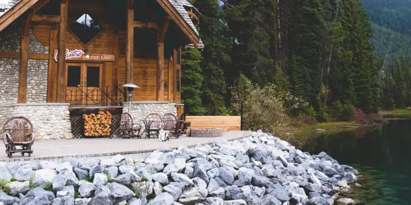 Vacation rental cabin improvements