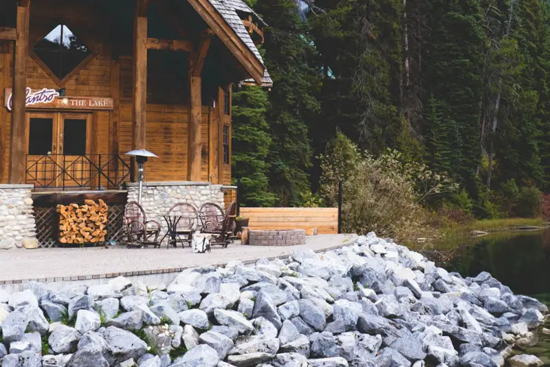 Vacation rental cabin improvements