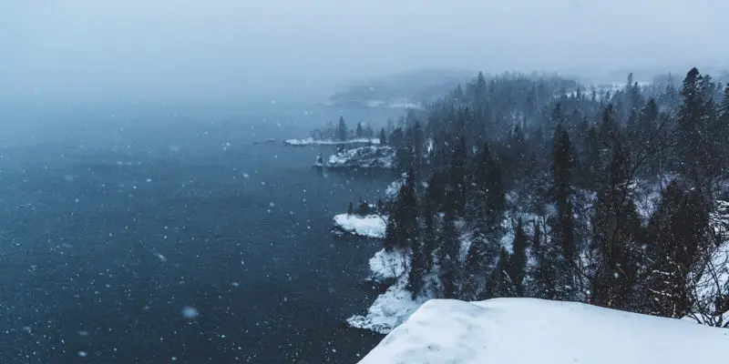 Lake effect snow