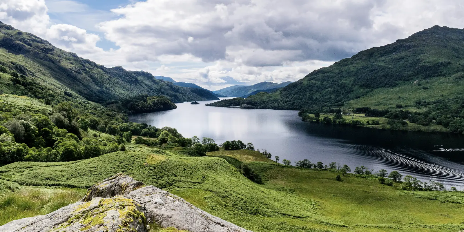 Loch Lomond in Scotland