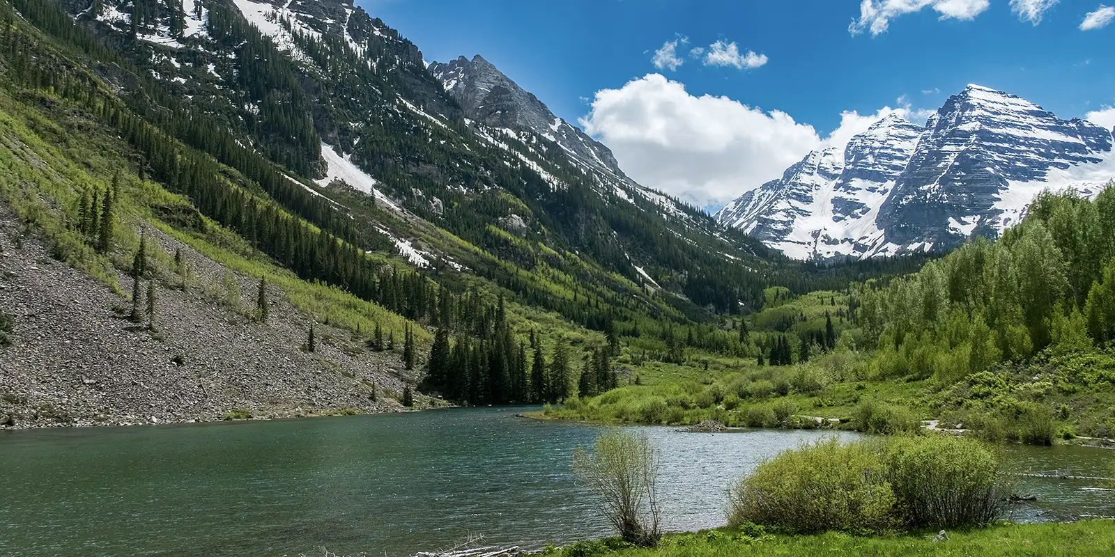 Maroon lake Colorado